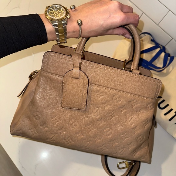 👛 Louis Vuitton Vosges MM Monogram Empreinte Leather Bag - Picture 2 of 16
